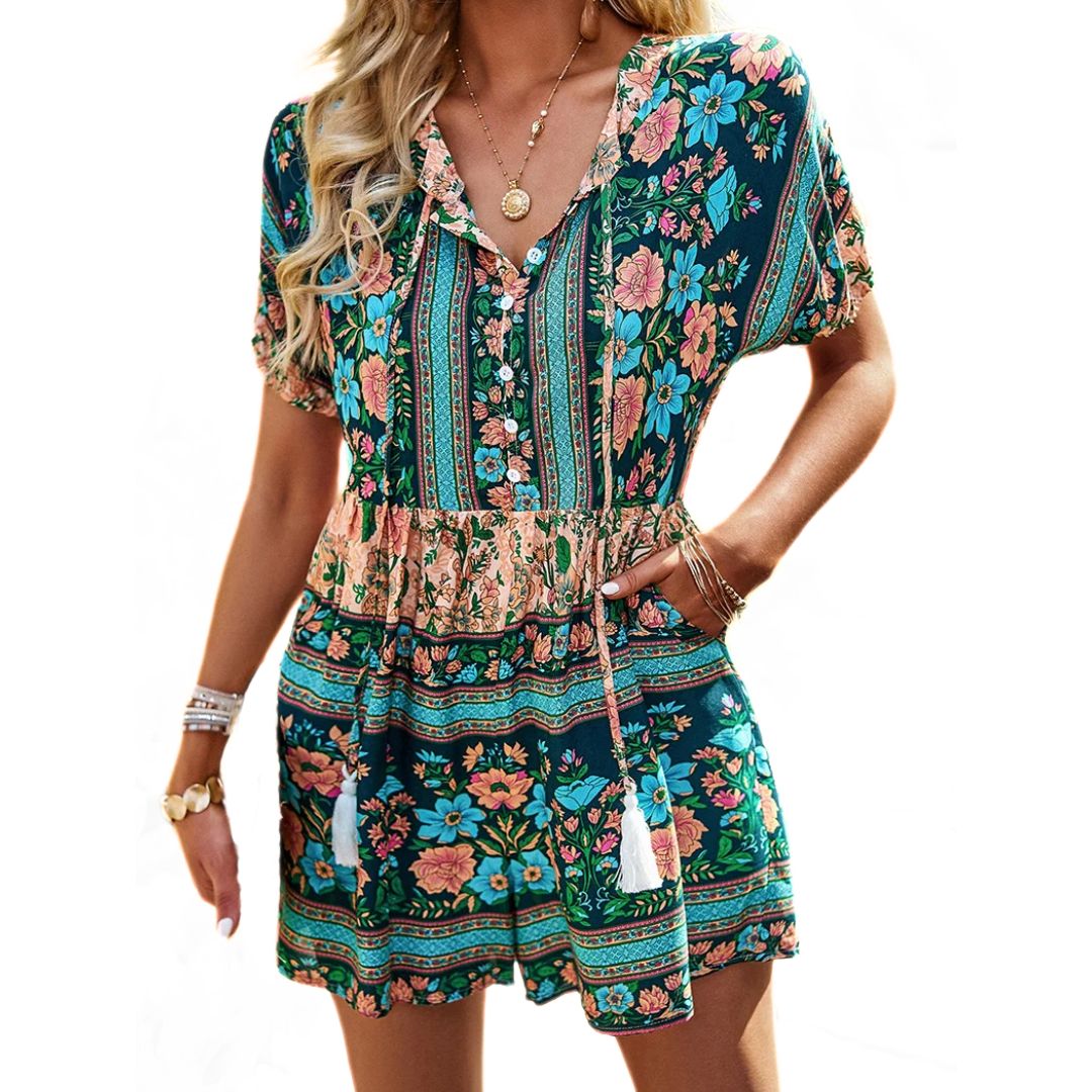 Sammy Jackson™ Kelly Playsuit | Levendig & Comfortabel