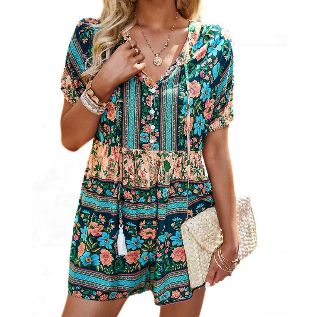 Sammy Jackson™ Kelly Playsuit | Levendig & Comfortabel