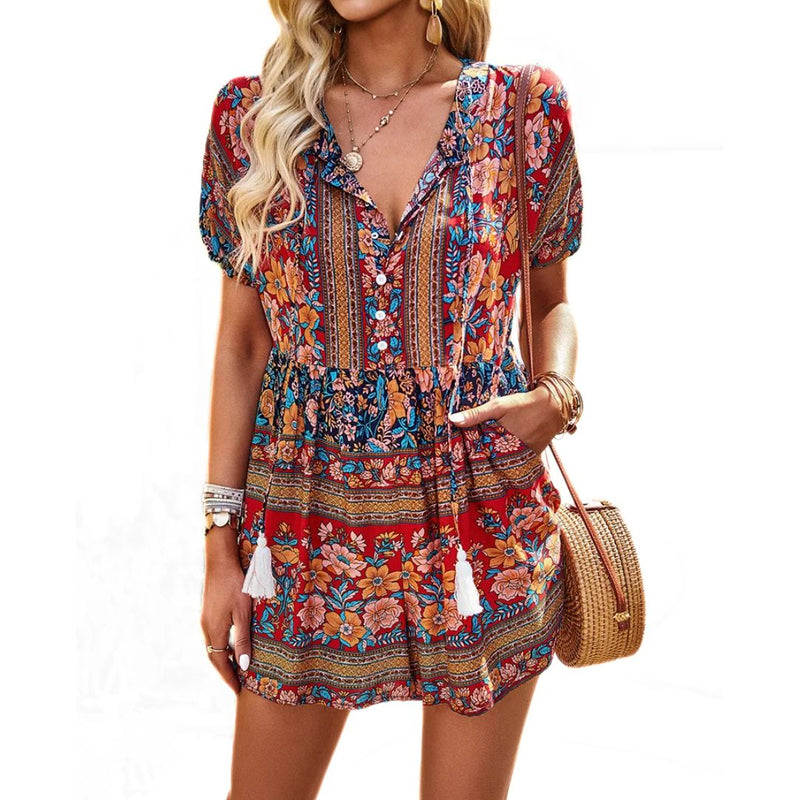 Sammy Jackson™ Kelly Playsuit | Levendig & Comfortabel