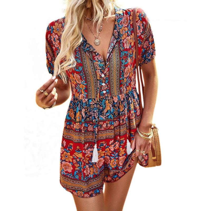 Sammy Jackson™ Kelly Playsuit | Levendig & Comfortabel