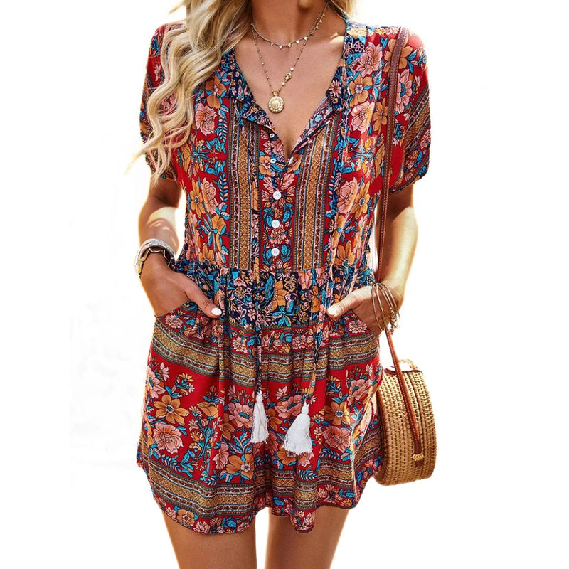 Sammy Jackson™ Kelly Playsuit | Levendig & Comfortabel