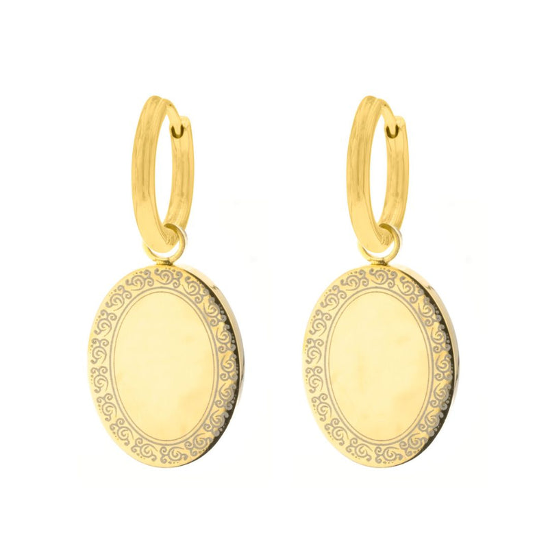 Sammy Jackson™ Munt Oorbellen | Vintage & Charmant