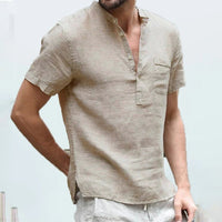 Sammy Jackson™ Lex Linnen Polo | Trendy & Comfortabel