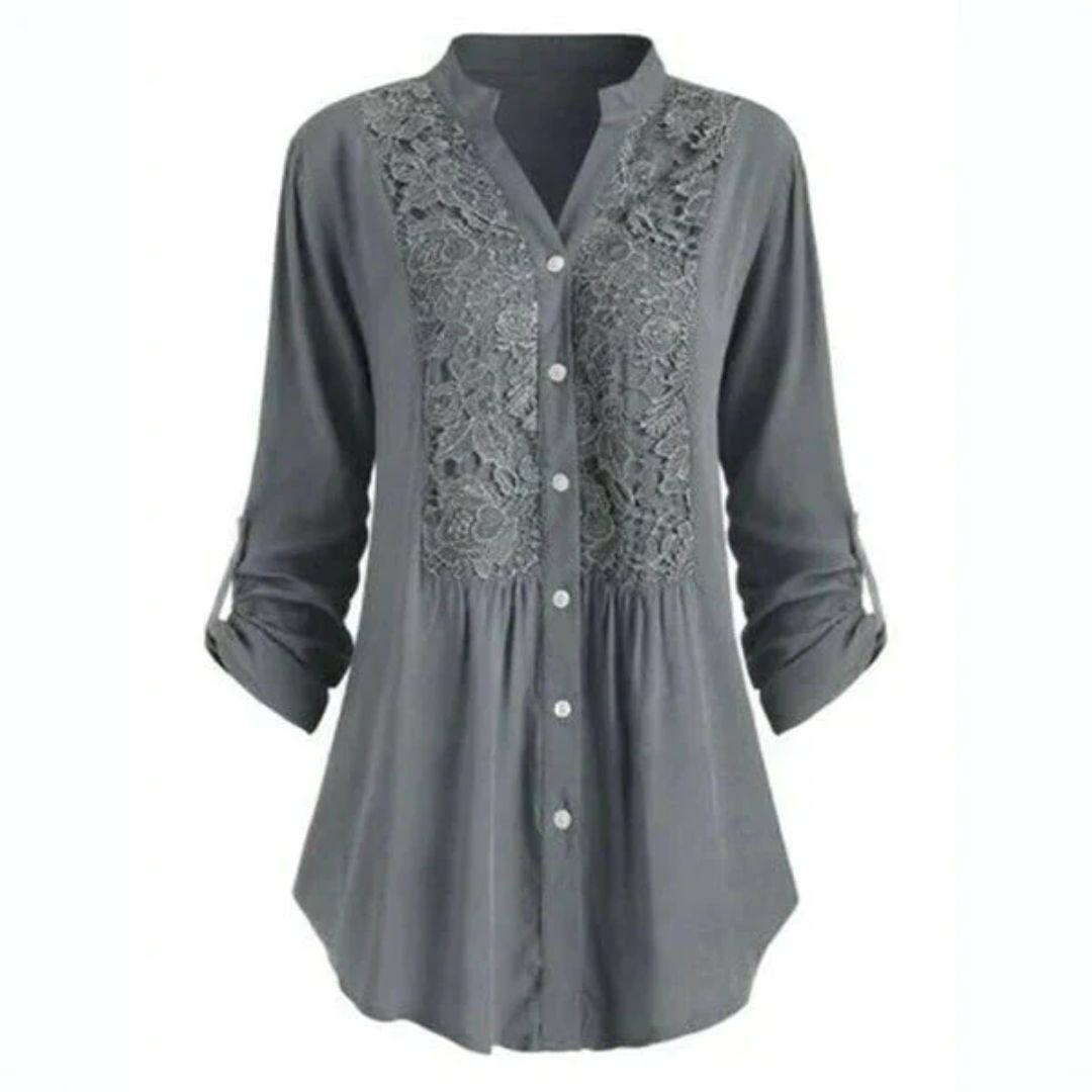 Sammy Jackson™ Hailey Blouse | Lang & Stijlvol