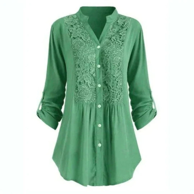 Sammy Jackson™ Hailey Blouse | Lang & Stijlvol