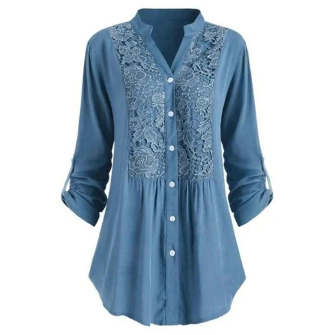 Sammy Jackson™ Hailey Blouse | Lang & Stijlvol