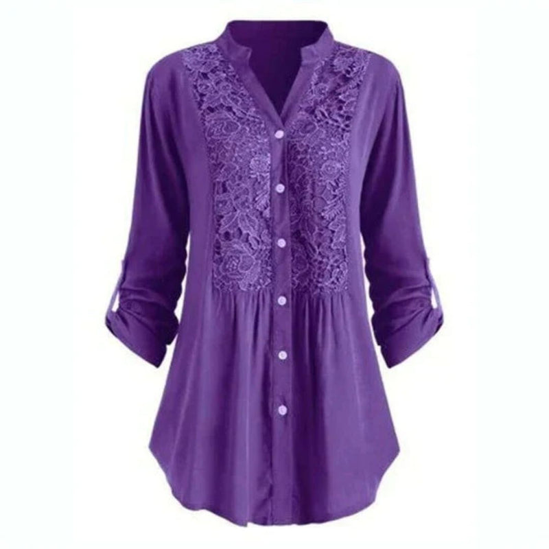 Sammy Jackson™ Hailey Blouse | Lang & Stijlvol