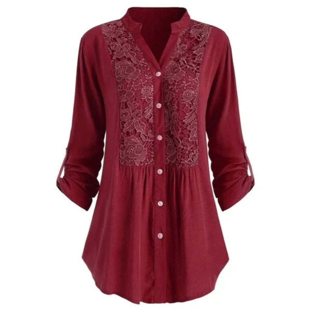 Sammy Jackson™ Hailey Blouse | Lang & Stijlvol