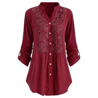 Sammy Jackson™ Hailey Blouse | Lang & Stijlvol