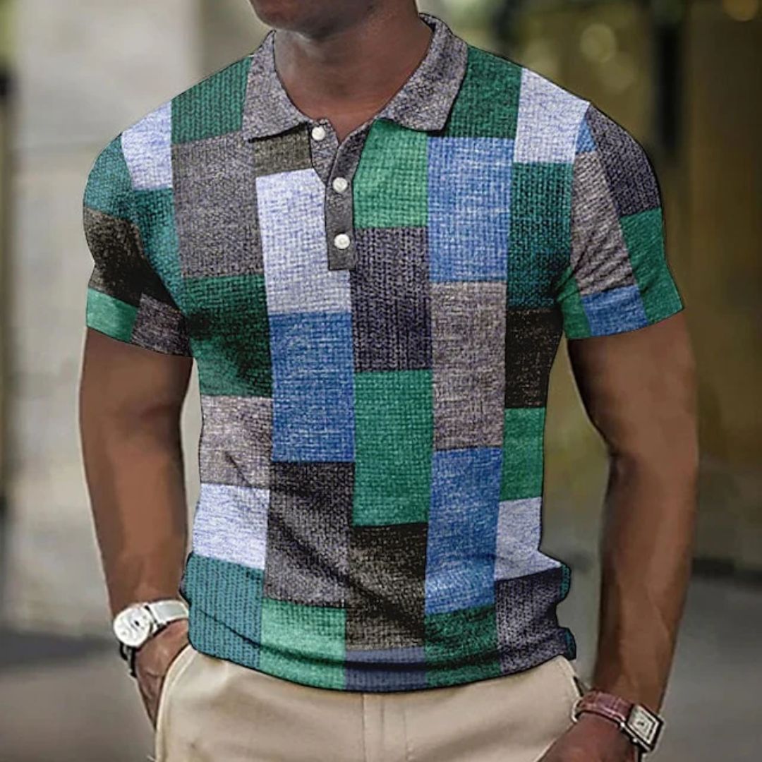 Sammy Jackson™ Victor Polo | Geruit & Stijlvol