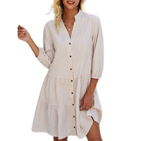 Sammy Jackson™ Lily Jurk | Geruit & Casual