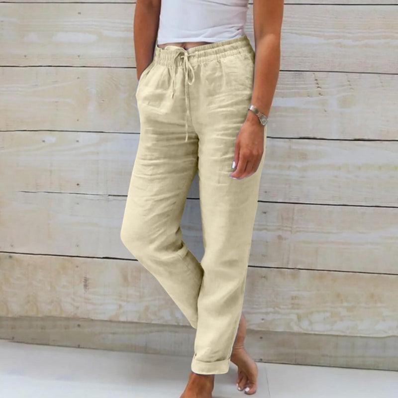 Sammy Jackson™ Nina Linen Pants | Stylish & Breathable