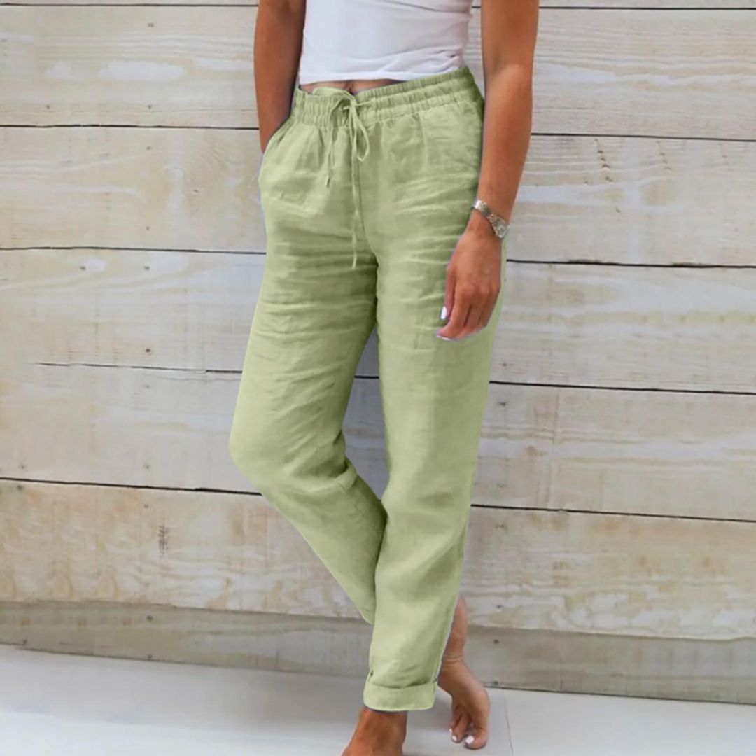 Sammy Jackson™ Nina Linen Pants | Stylish & Breathable