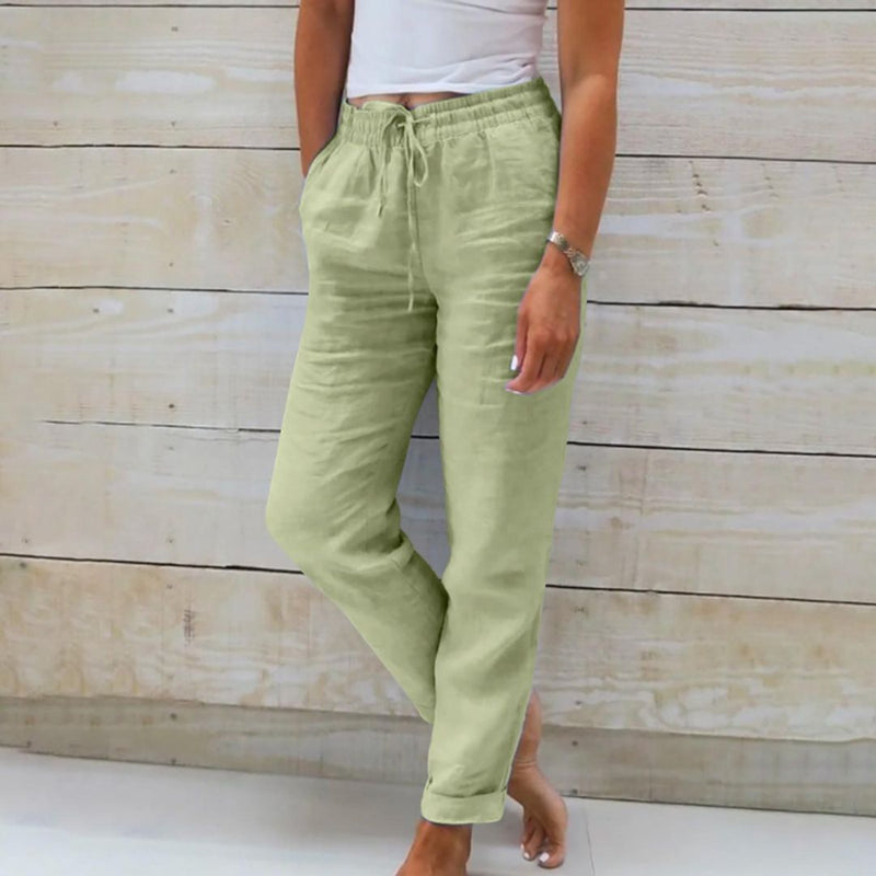 Sammy Jackson™ Nina Linen Pants | Stylish & Breathable