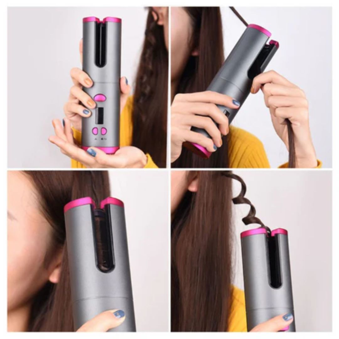 Sammy Jackson™ PerfectCurl Automatische Krultang | Draadloos en Oplaadbaar
