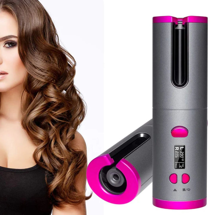 Sammy Jackson™ PerfectCurl Automatische Krultang | Draadloos en Oplaadbaar