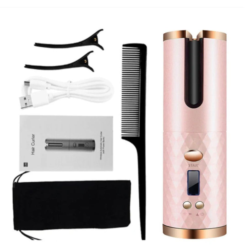 Sammy Jackson™ PerfectCurl Automatische Krultang | Draadloos en Oplaadbaar