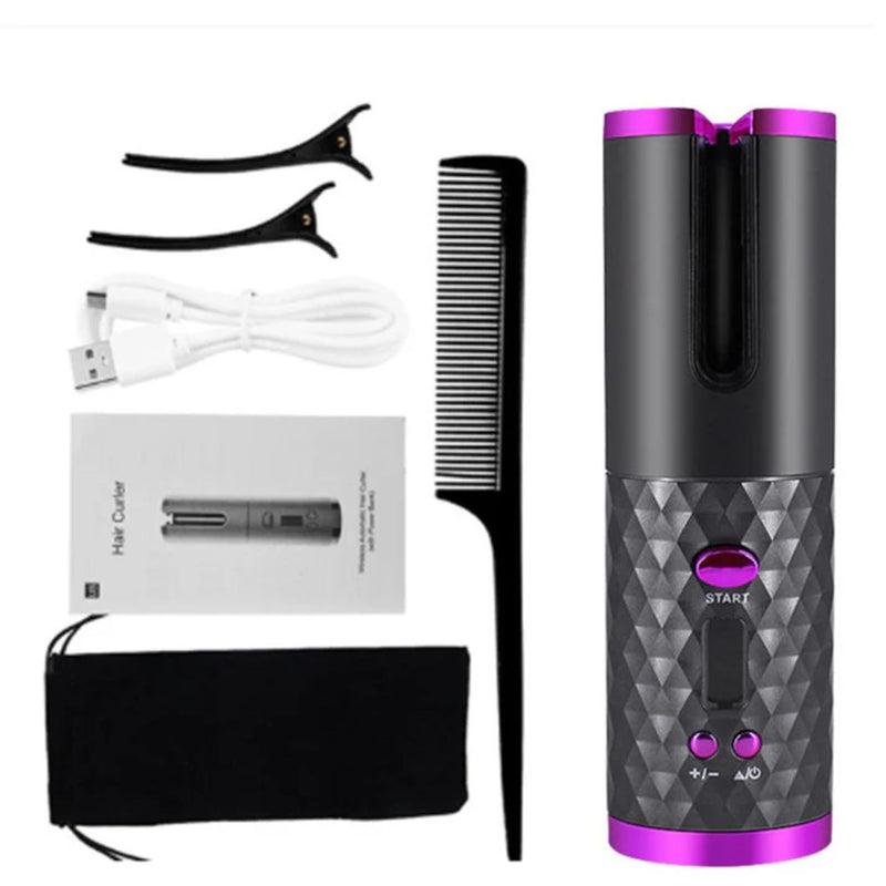 Sammy Jackson™ PerfectCurl Automatische Krultang | Draadloos en Oplaadbaar