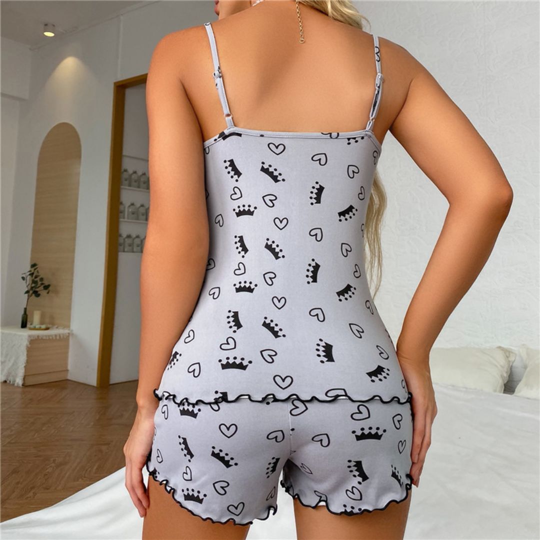 Sammy Jackson™ Tessa Pyjama | Mouwloos & Comfortabel