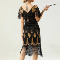 Sammy Jackson™ 1920s Fringe Dress | Glitter & Stylish