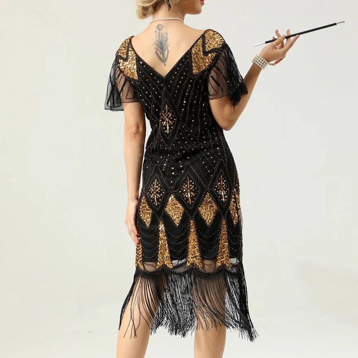 Sammy Jackson™ 1920s Fringe Dress | Glitter & Stylish