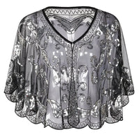 Sammy Jackson™ Kathy Glitter Cape | Vintage & Stijlvol