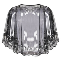Sammy Jackson™ Kathy Glitter Cape | Vintage & Stijlvol