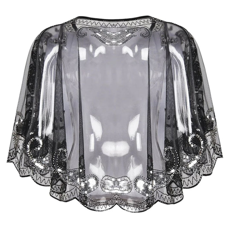 Sammy Jackson™ Kathy Glitter Cape | Vintage & Stijlvol