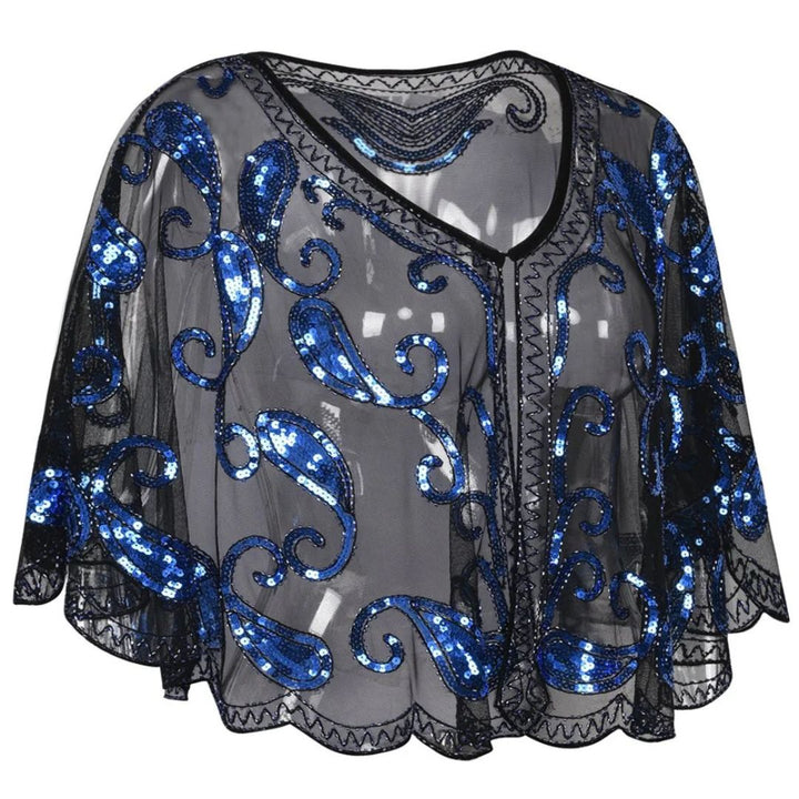 Sammy Jackson™ Kathy Glitter Cape | Vintage & Stijlvol