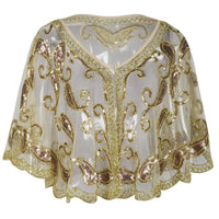 Sammy Jackson™ Kathy Glitter Cape | Vintage & Stijlvol