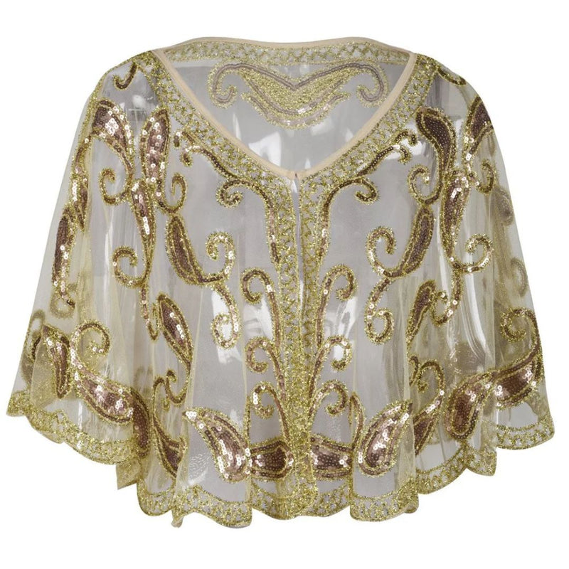 Sammy Jackson™ Kathy Glitter Cape | Vintage & Stijlvol