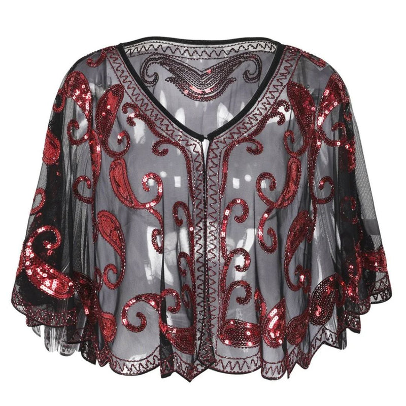 Sammy Jackson™ Kathy Glitter Cape | Vintage & Stijlvol