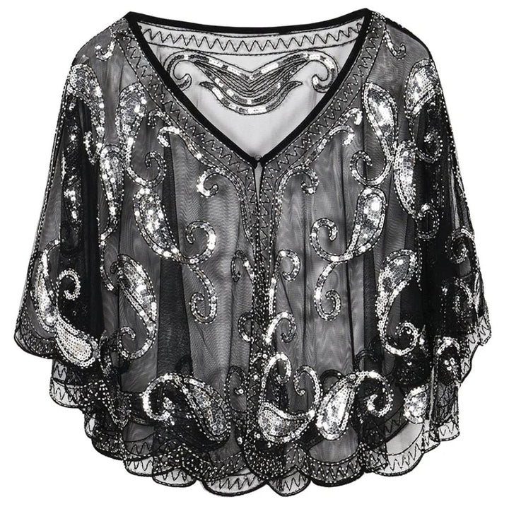 Sammy Jackson™ Kathy Glitter Cape | Vintage & Stijlvol