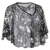 Sammy Jackson™ Kathy Glitter Cape | Vintage & Stijlvol