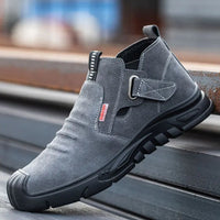 Buty robocze ochronne z stalowym noskiem | Odporne na przebicie buty do spawania elektrody
