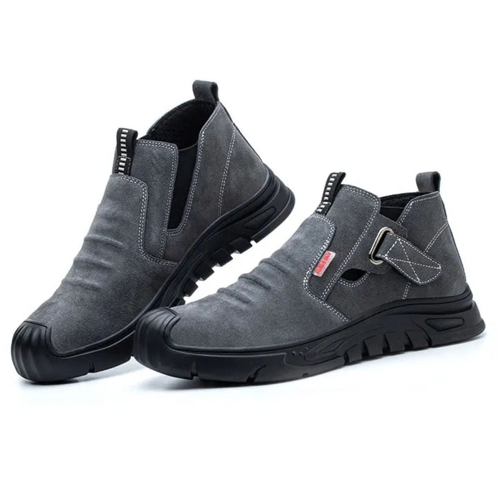Buty robocze ochronne z stalowym noskiem | Odporne na przebicie buty do spawania elektrody