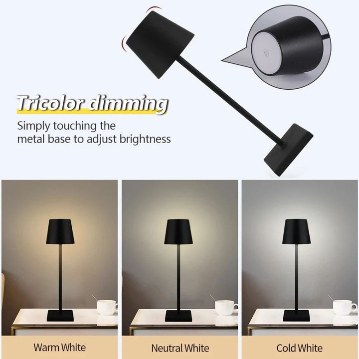Sammy Jackson™ Corrie Oplaadbare USB-LED Bureaulamp