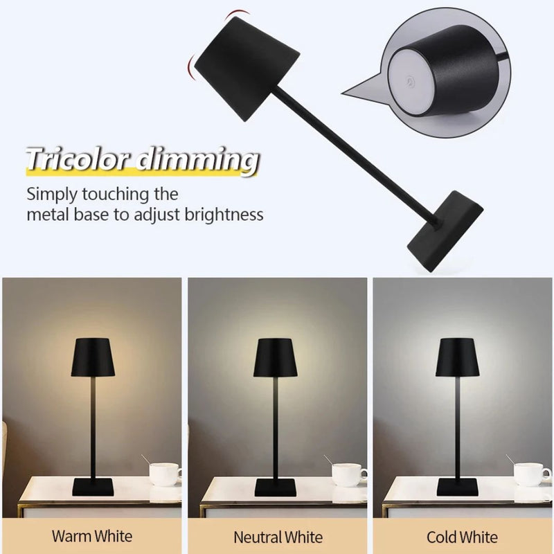 Sammy Jackson™ Corrie Oplaadbare USB-LED Bureaulamp