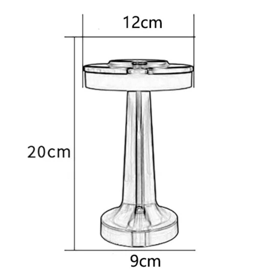 Sammy Jackson™ Frances Retro Bar Tafellamp