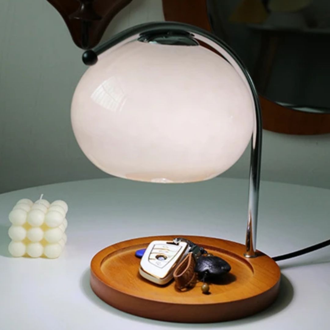 Sammy Jackson™ Alyssa Retro Glazen Tafellamp