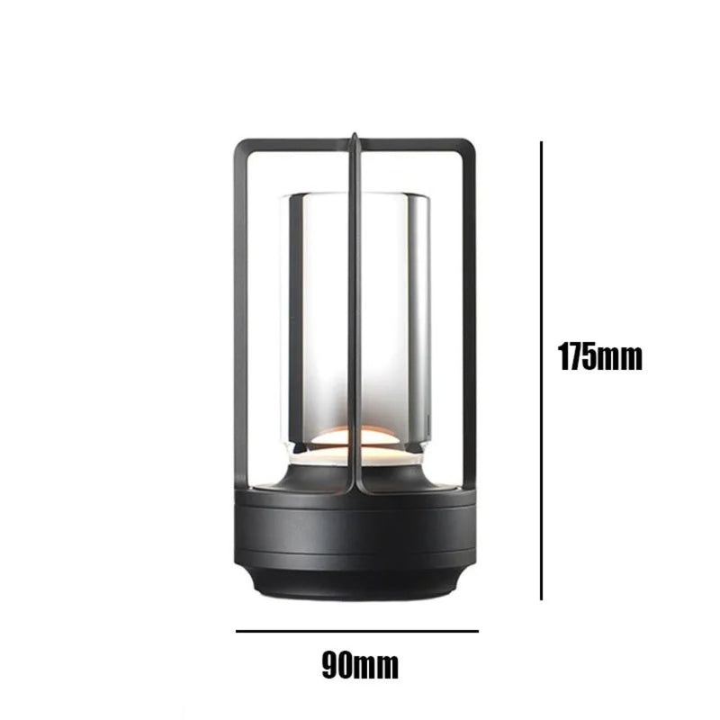 Sammy Jackson™ Clary LED Draadloze Retro Metalen Bar Bureaulamp