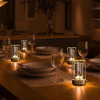 Sammy Jackson™ Clary LED Draadloze Retro Metalen Bar Bureaulamp
