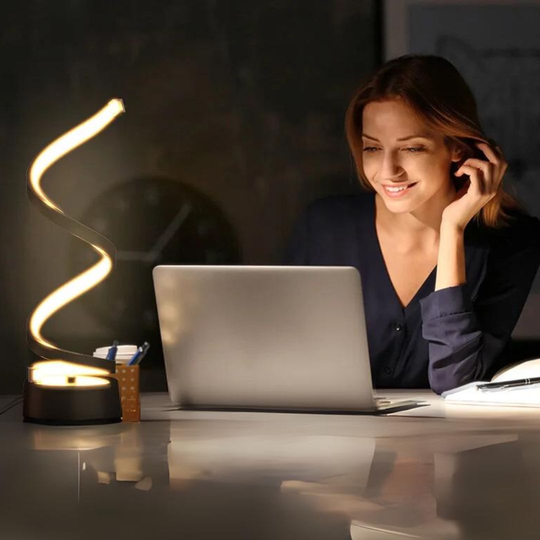 Sammy Jackson™ Jayma Spiraalvormige Dimbare LED Tafellamp