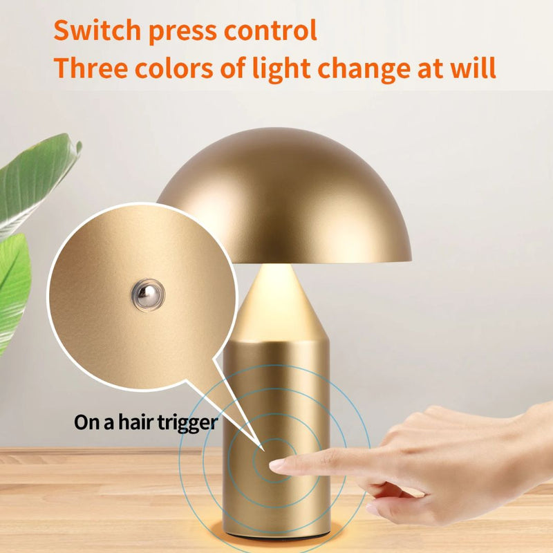 Sammy Jackson™ Jamilia Paddenstoel Lamp