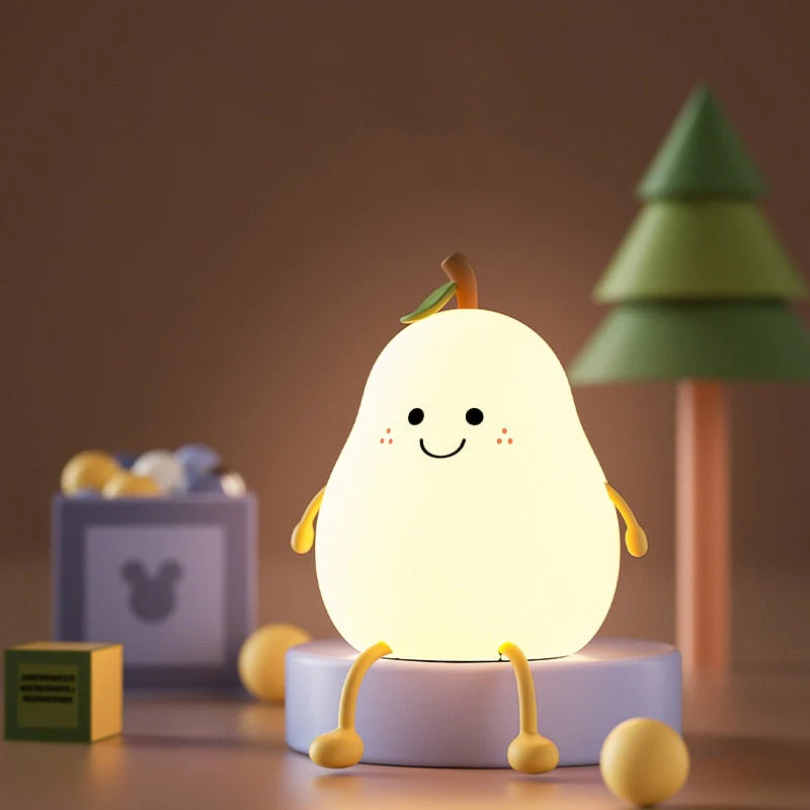 Wesoła lampka nocna dla dzieci - HappyPear