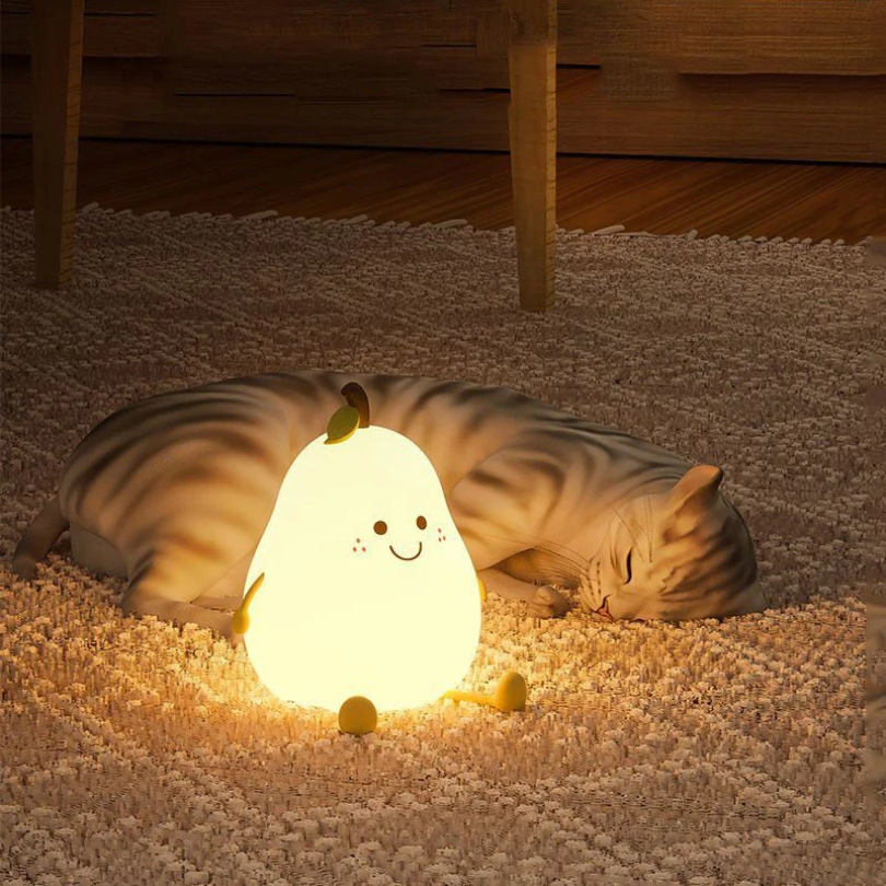 Wesoła lampka nocna dla dzieci - HappyPear