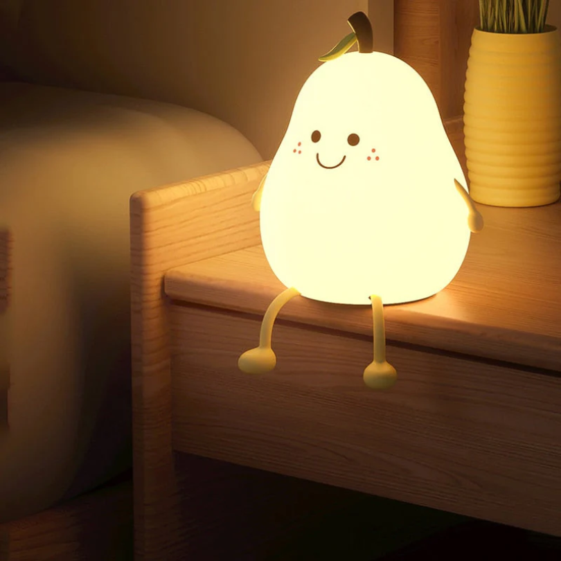 Wesoła lampka nocna dla dzieci - HappyPear