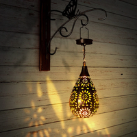 Zewnętrzna Lampa Wisząca na Energię Słoneczną - LumaBright