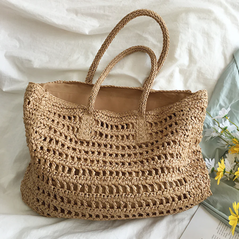Stylowa pleciona torebka dla kobiet - BreezeTote