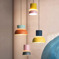 Kolorowa i Modna Lampa Wisząca LED Macaron - VividGlow